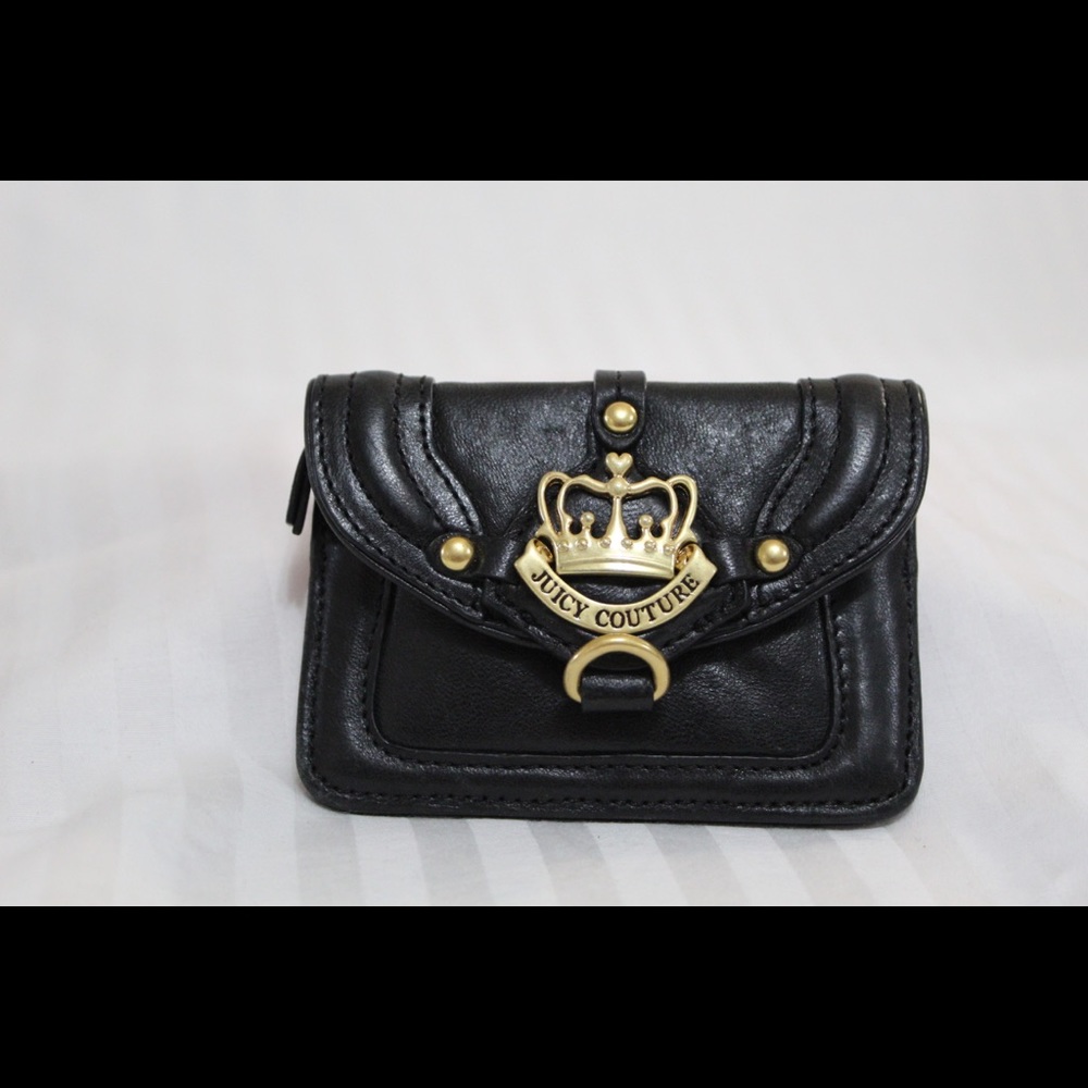 Black Juicy Couture card holder